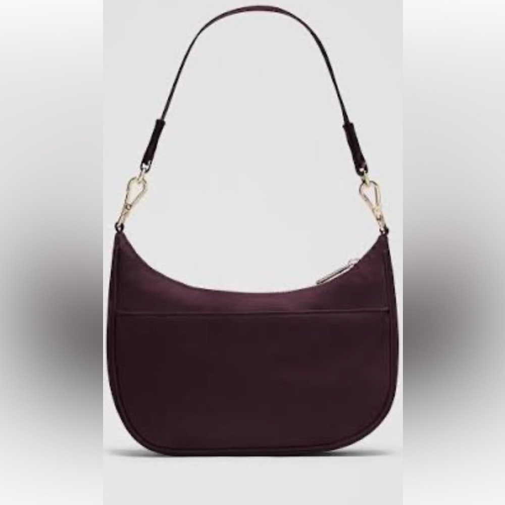 NWT Lululemon City Essentials Small Purse 3L in Black Plum - Picture 2 of 5